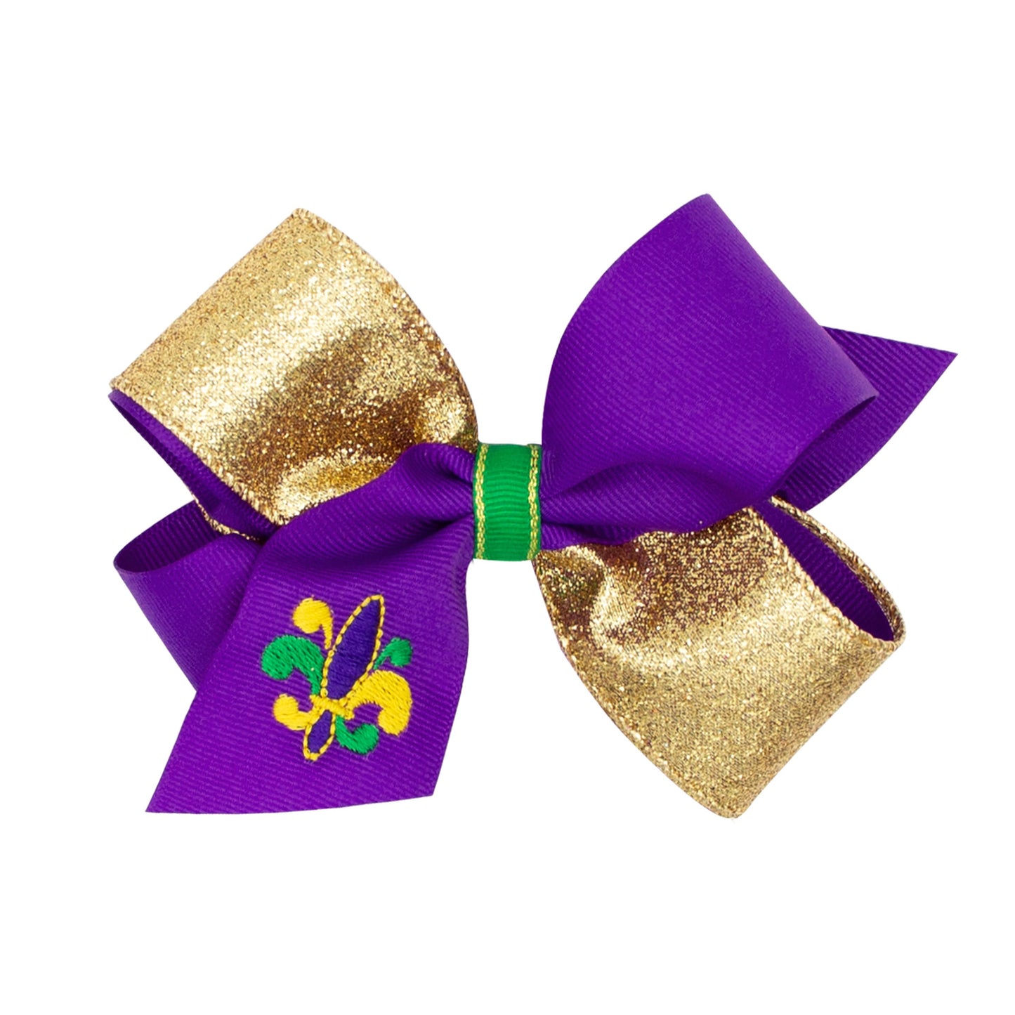 Wee Ones Mardi Gras Bows