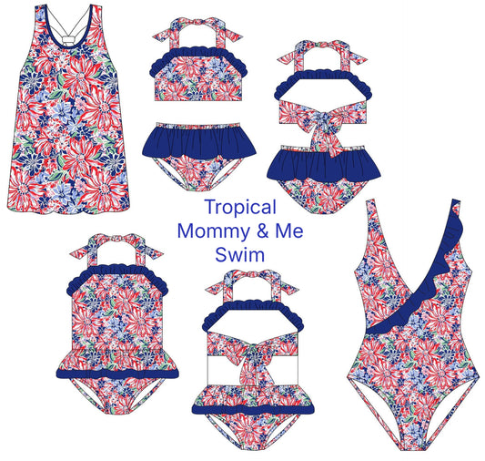 Tropical Mommy & Me Swim