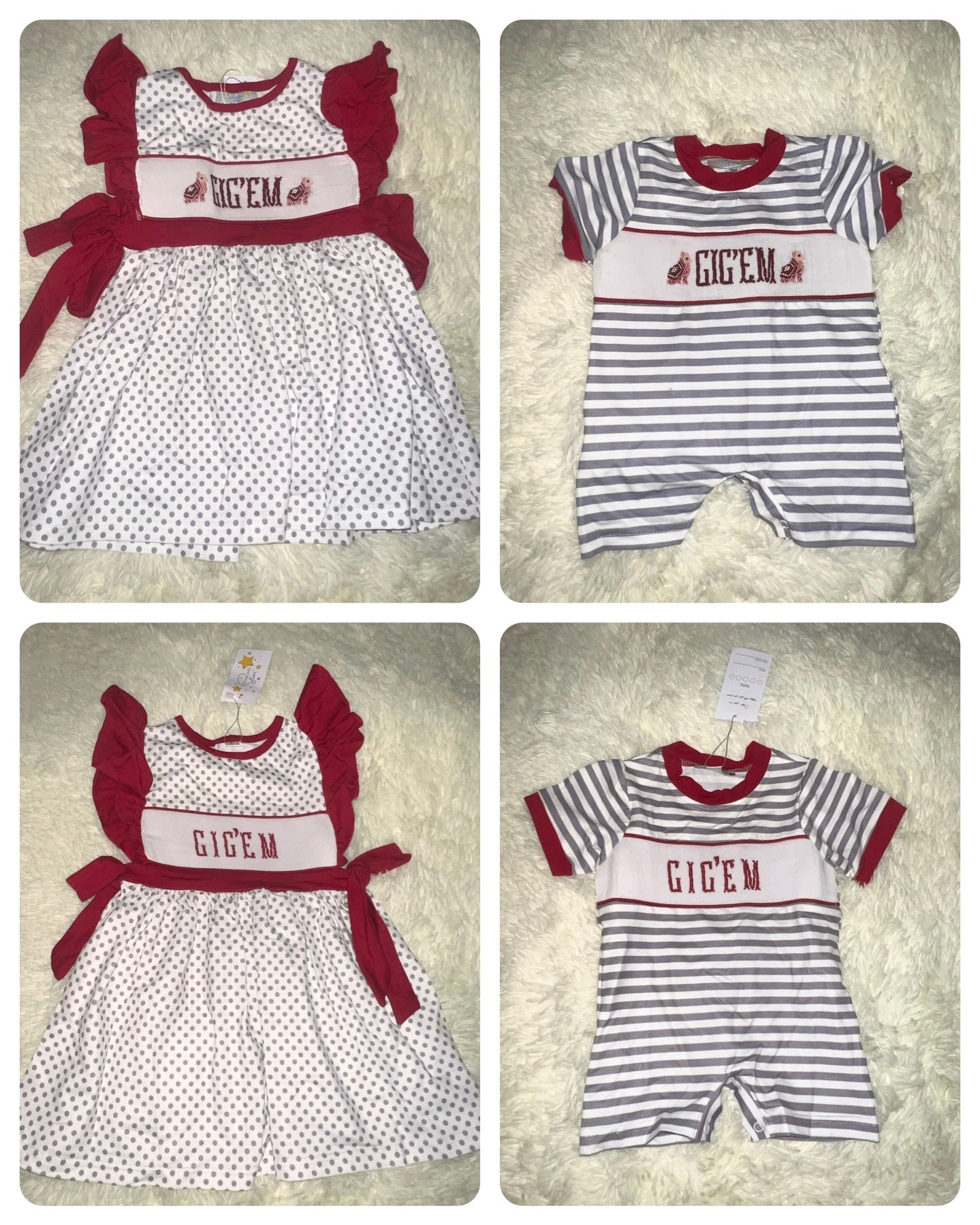 GIG EM' Smock Collection