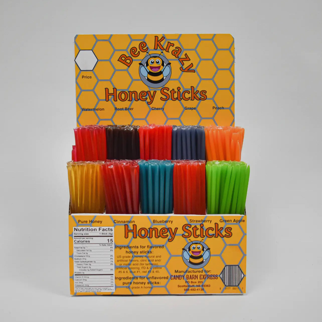 Bee Krazy Honey Sticks