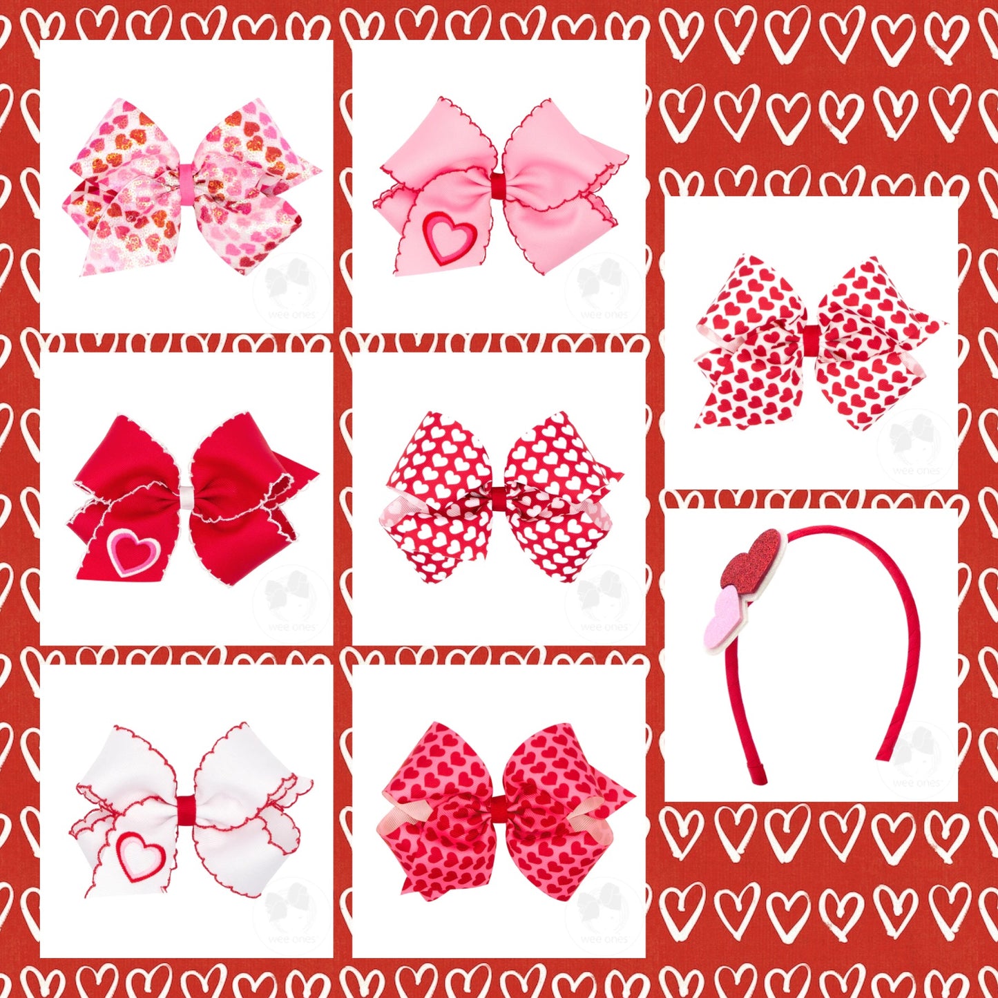 Wee Ones Valentine Bows