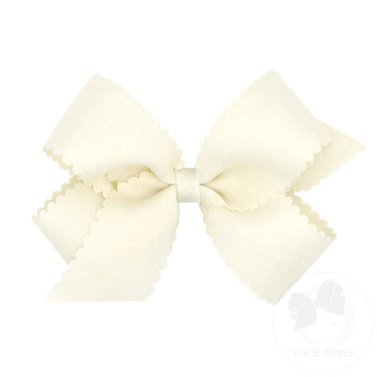 Wee Ones Scalloped Bows