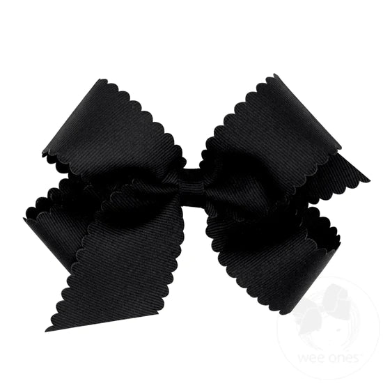 Wee Ones Scalloped Bows