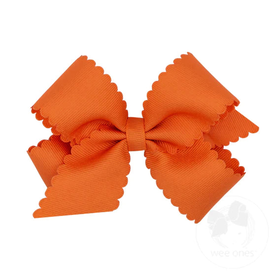 Wee Ones Scalloped Bows