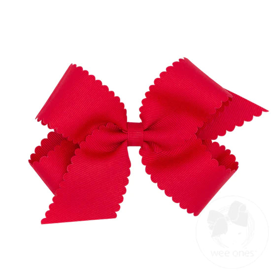 Wee Ones Scalloped Bows