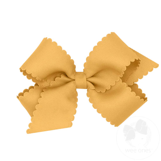 Wee Ones Scalloped Bows