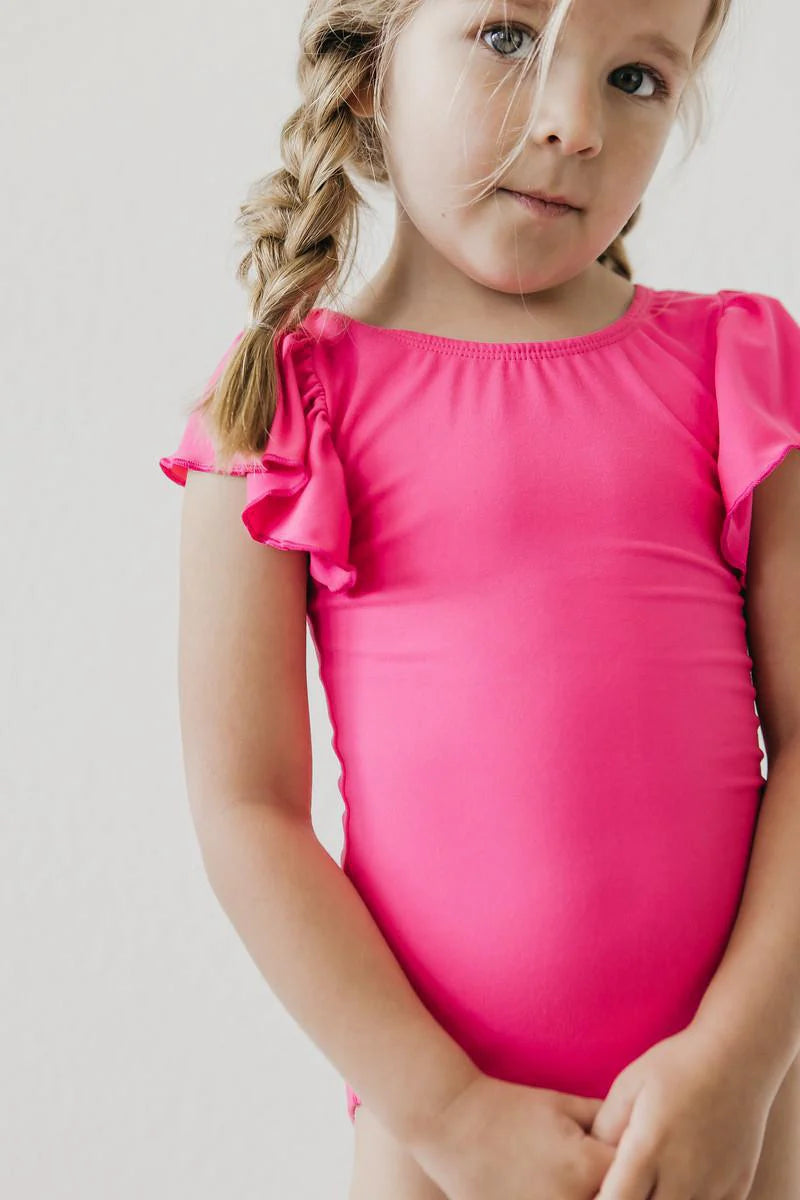 Mila & Rose Hot Pink Leotard