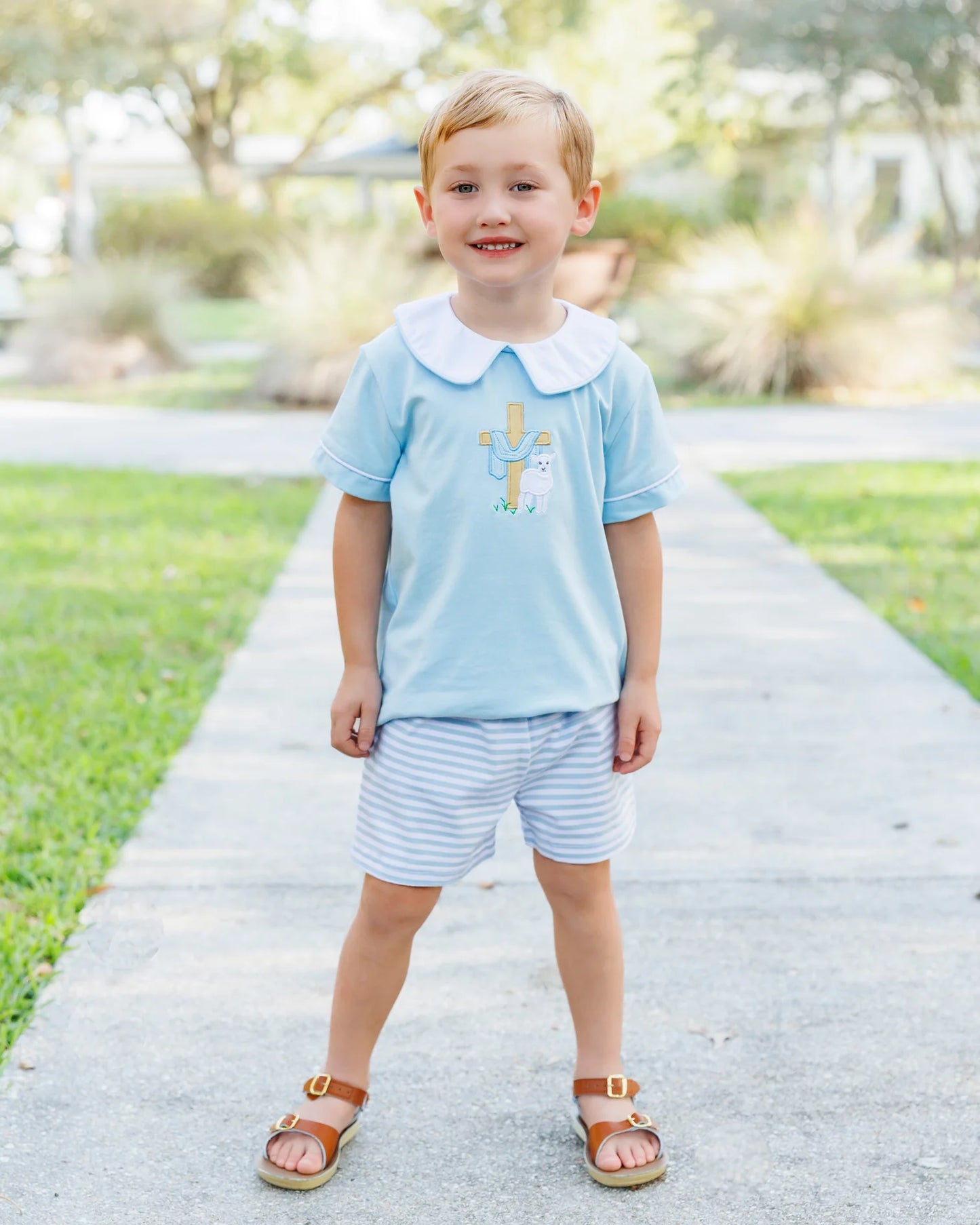 Jelly Bean He Is Risen Short Set