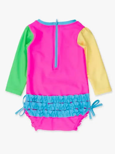 Ruffle Butts Neon Color Block
