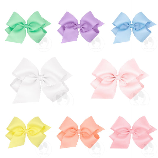 Wee Ones Scalloped Bows