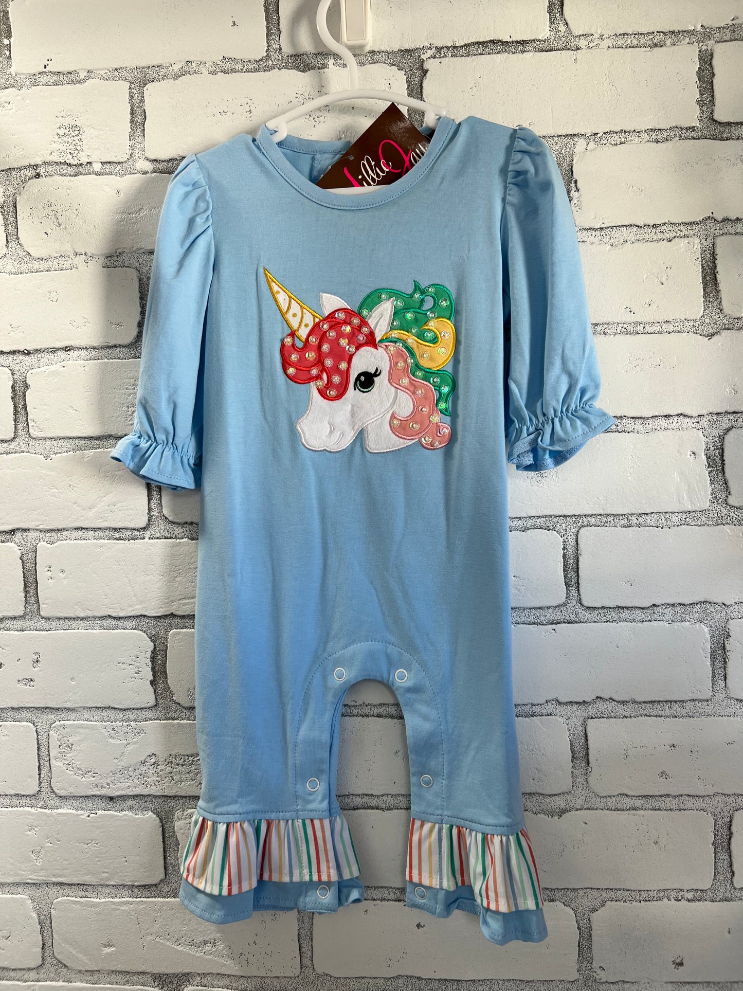 Millie Jay Unicorn Applique