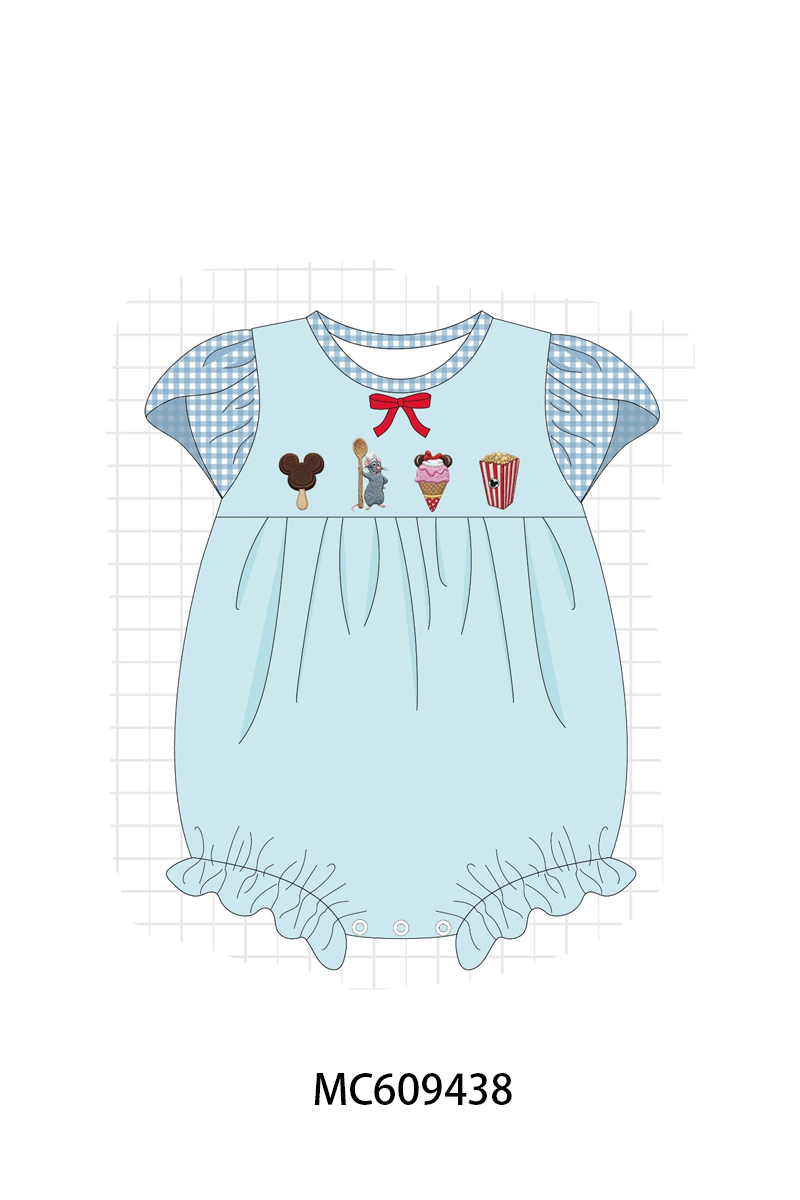 PO104 Blue anyone can cook embroidery collection