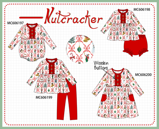 PO95 Red christmas nutcracker bow tie collection