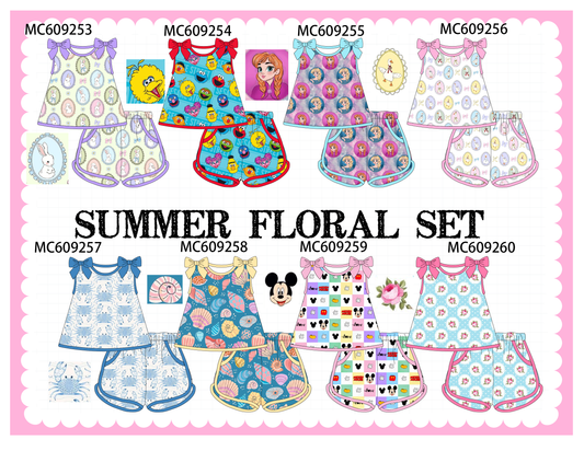 PO104 Summer floral character collection